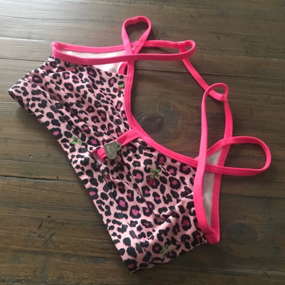 Capezio x Betsey Johnson dance bra size AS/YXL